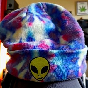 Thai-die- Alien Beanie Cap - Alien Face WinterCap